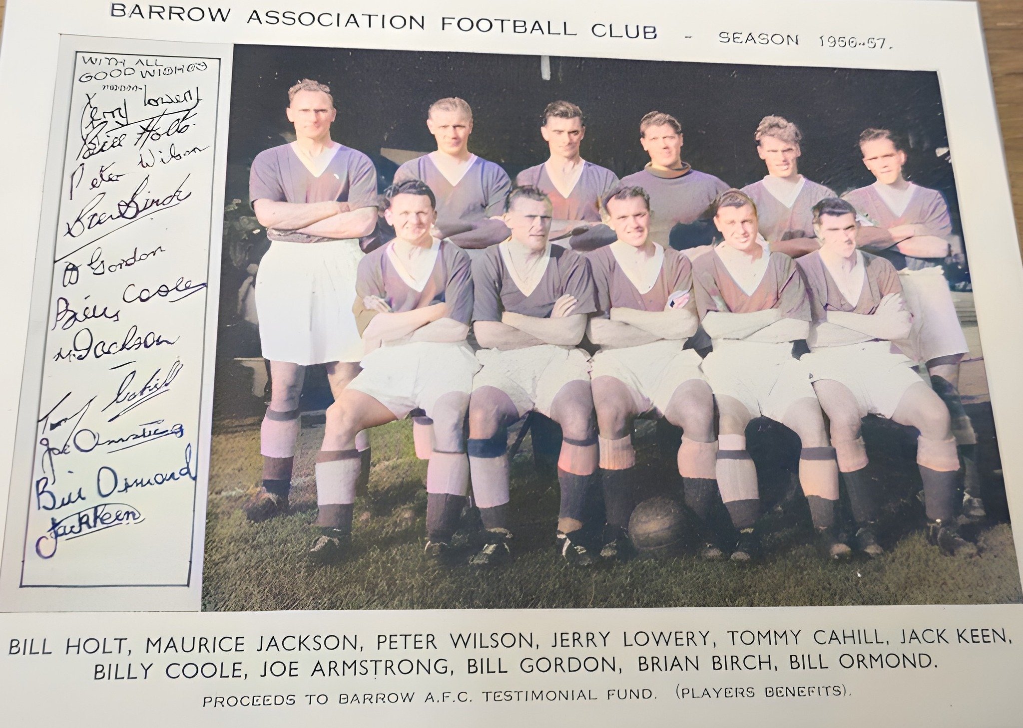 Image for Proud history of barrow afc from humble beginnings to league strides